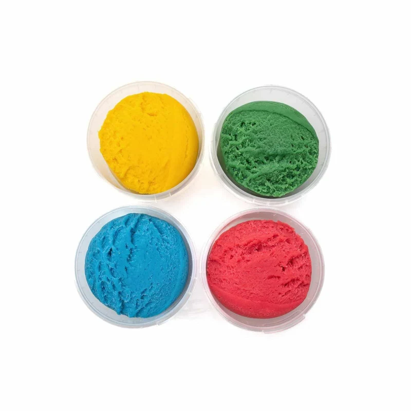 Bio Easy-Knete vegan - 4er Set "Yuki"