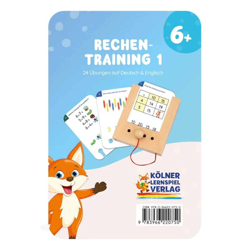Rechentraining 1 - Übungen für den Lochkasten