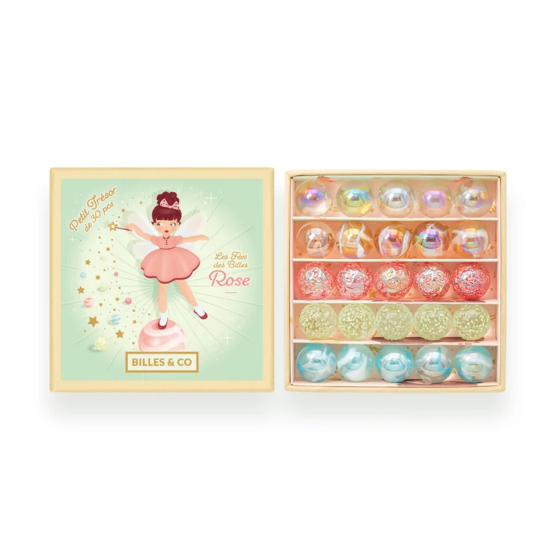 Murmeln Rosa Fee Mini-Box