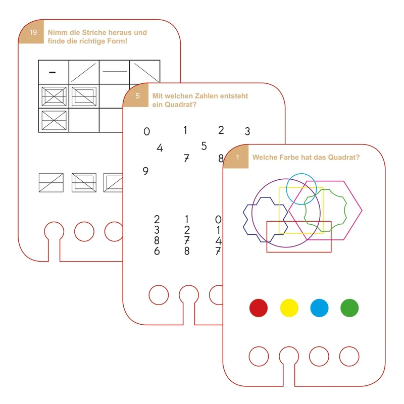 Intelligenz Training - Übungen für den Lochkasten