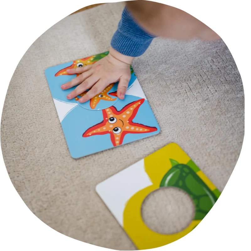 Puzzle-Karten (ab 16 Monate)
