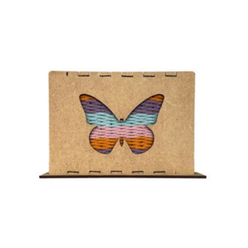 Bastelset Schmetterling - Weben für Kinder