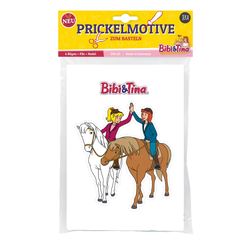Bibi & Tina Prickelset zum Basteln