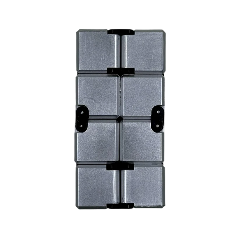 Silver Infinity Cube Fidget