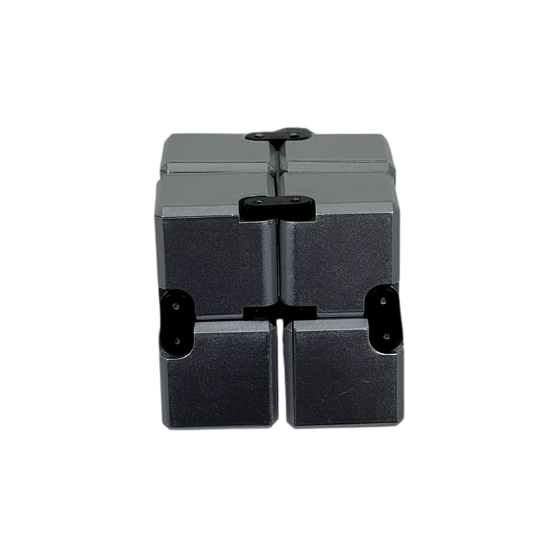 Silver Infinity Cube Fidget