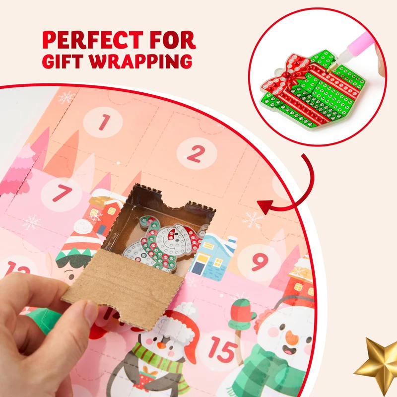 Christmas Advent Calendar Gem Painting Kit