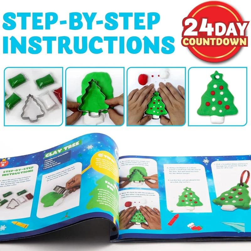 24 Days Christmas Art & Craft Advent Calendar