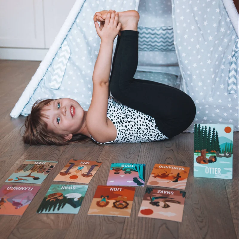 Yoga-Karten für Kinder