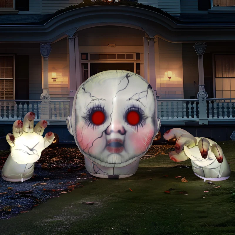 10.3FT Halloween Zombie Baby Inflatable Decoration