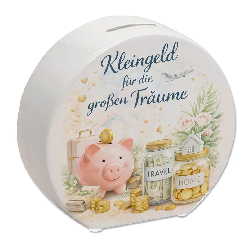 Kleingeld für die großen Träume Spardose