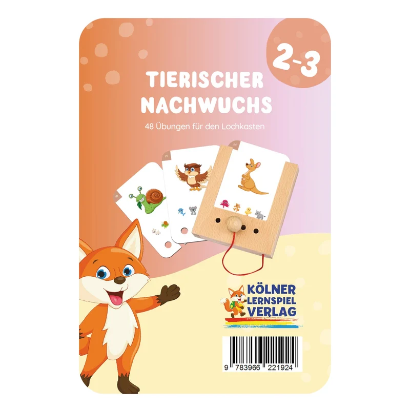 Tierischer Nachwuchs - Übungen für den Lochkasten