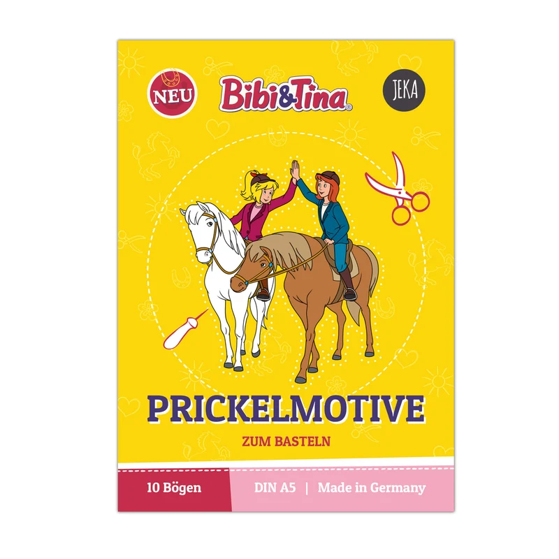 Bibi & Tina 10 Prickelmotive zum Basteln