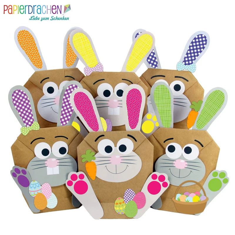 DIY Osterhasen zum Basteln