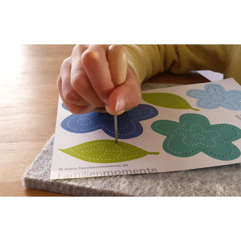Prickeln für Kinder - 10 Prickelvorlagen Frühling