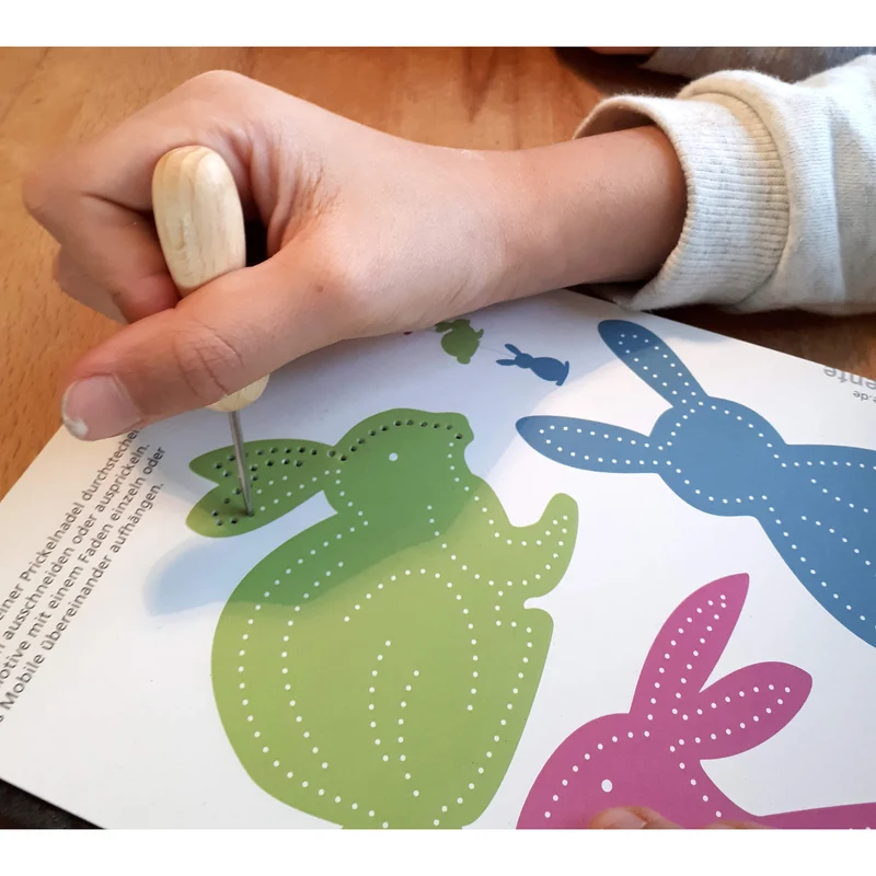 Prickeln für Kinder - Prickelset Ostern
