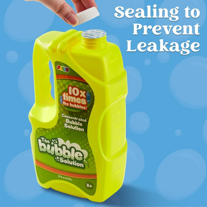 32 oz Bubble Solution Refills (up to 2.5 Gallon) Big Bubble Solution(Yellow)