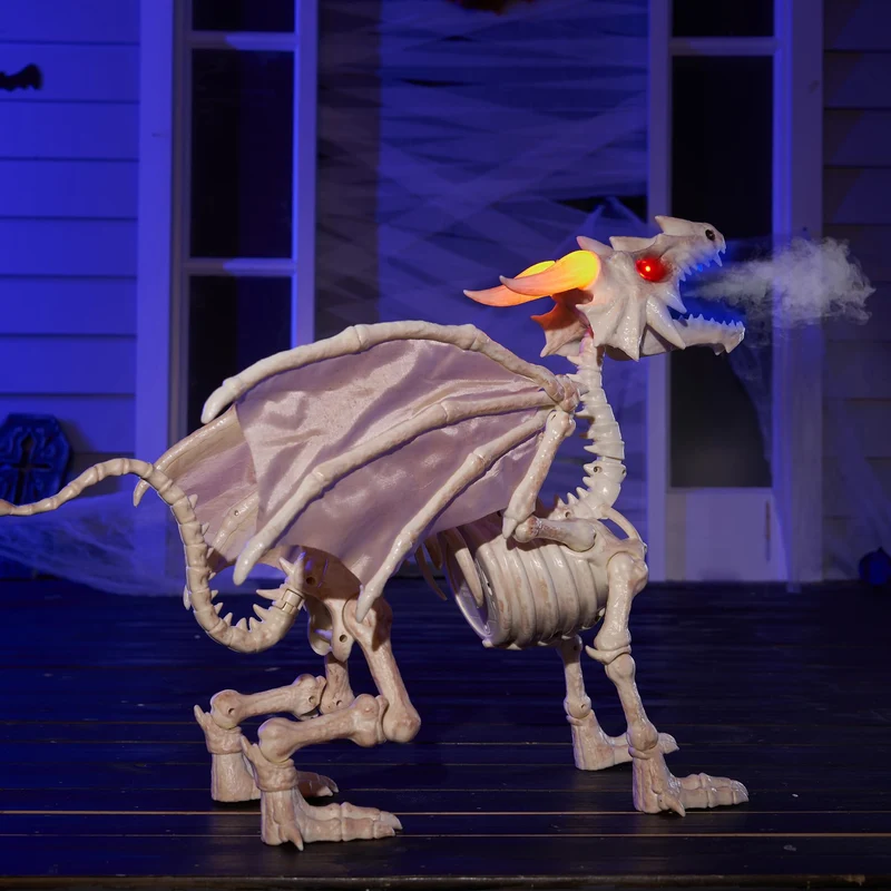 Dragon Skeleton Halloween Decoration