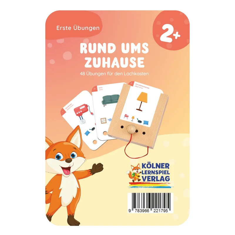 Rund um Zuhause - Übungen für den Lochkasten - 2+