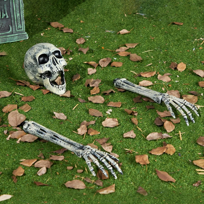3 Pcs Halloween Skeleton Decorations Outdoor