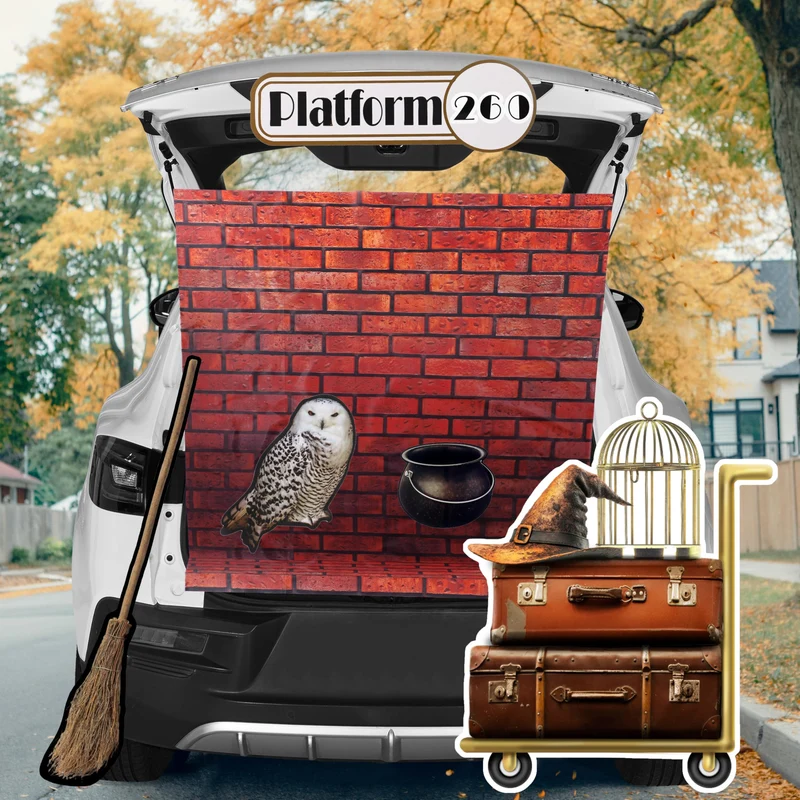 Halloween Magic Platform Theme Decorations Kit for Car
