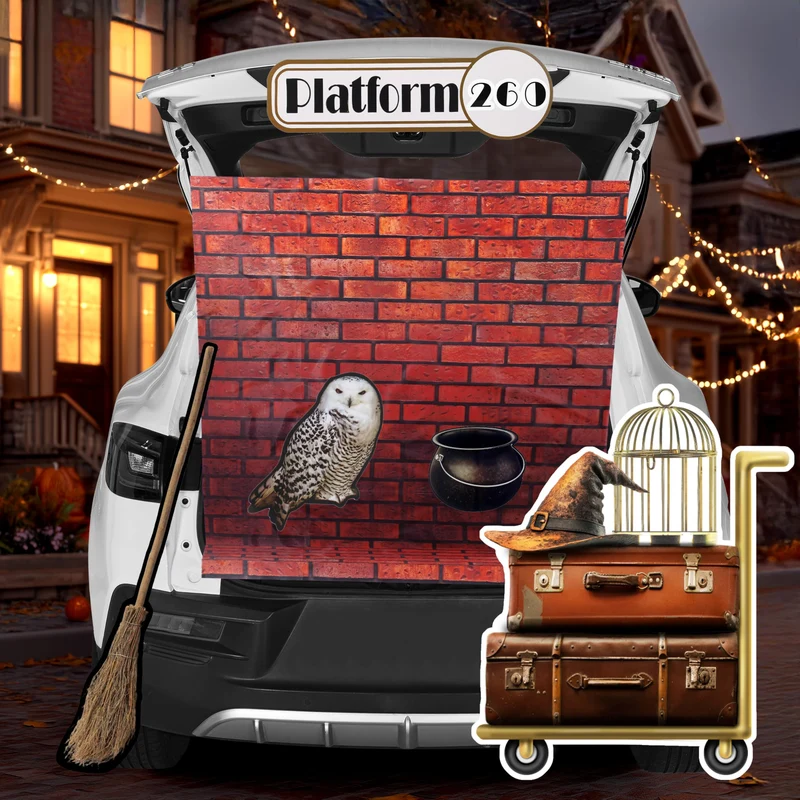 Halloween Magic Platform Theme Decorations Kit for Car