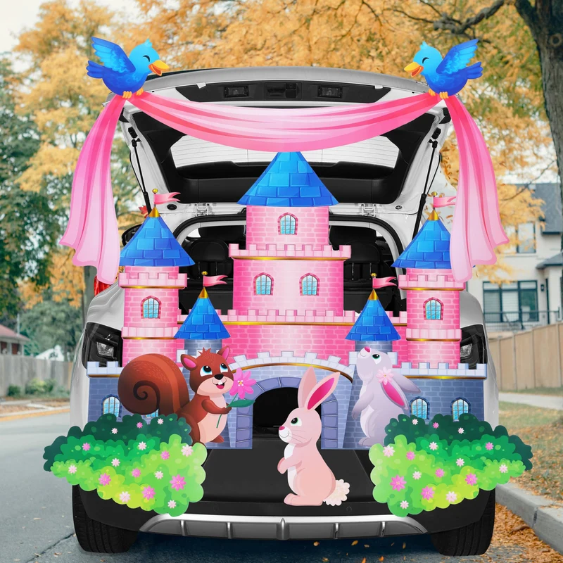 Castle Theme Halloween Trunk or Treat Car Decorations Kit