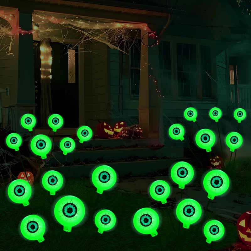 Halloween Decorations Outdoor Solar Scary Eyeball Lights
