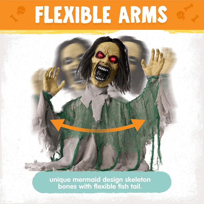 Animatronic Half-Body Zombie Groundbreaker