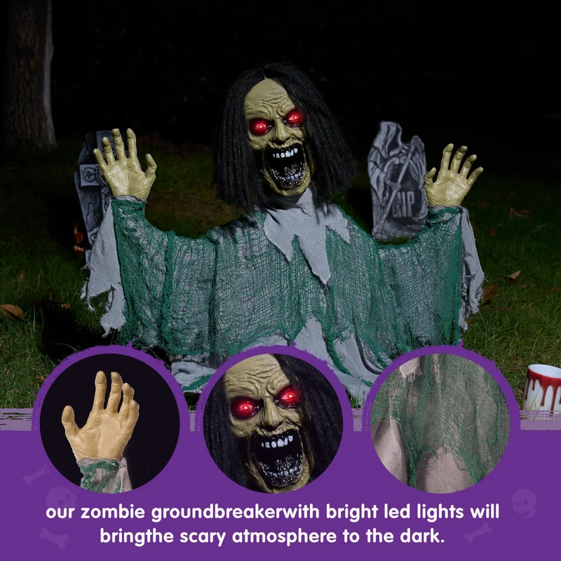 Animatronic Half-Body Zombie Groundbreaker