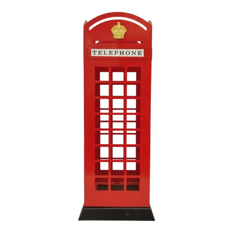 Rote Telefonzelle Schirmständer - Spazierstockständer London