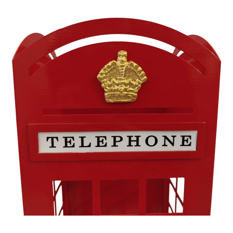 Rote Telefonzelle Schirmständer - Spazierstockständer London