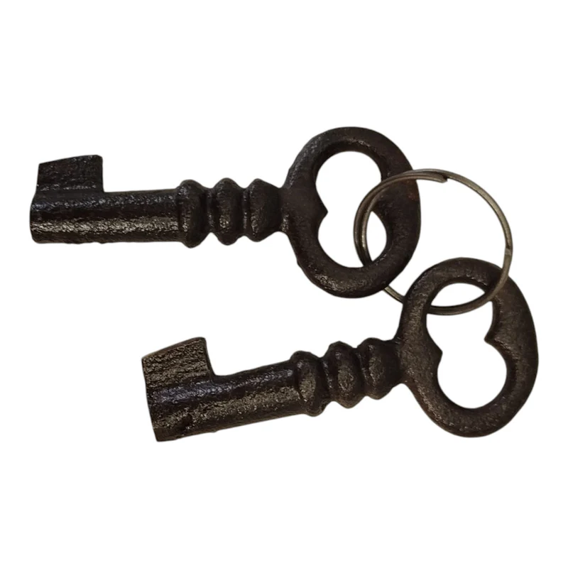 Crab Lock Railway Deko Vorhängeschloss - Eisenbahn Krabbenschloss mit Schlüsseln