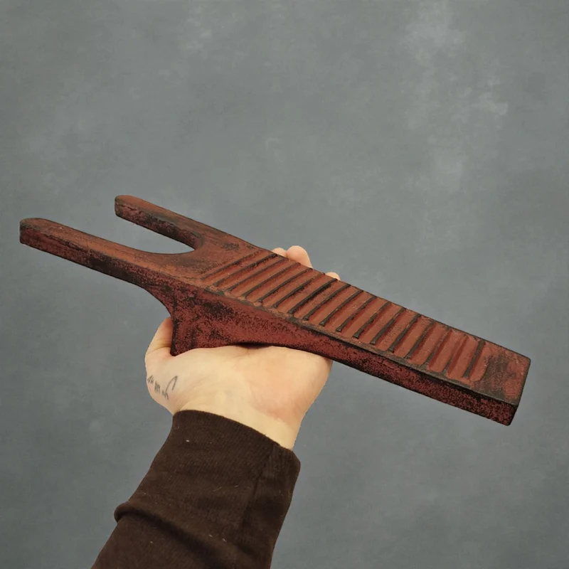 Boot Jack Retro Stiefelknecht Schuhlöffel aus Gusseisen