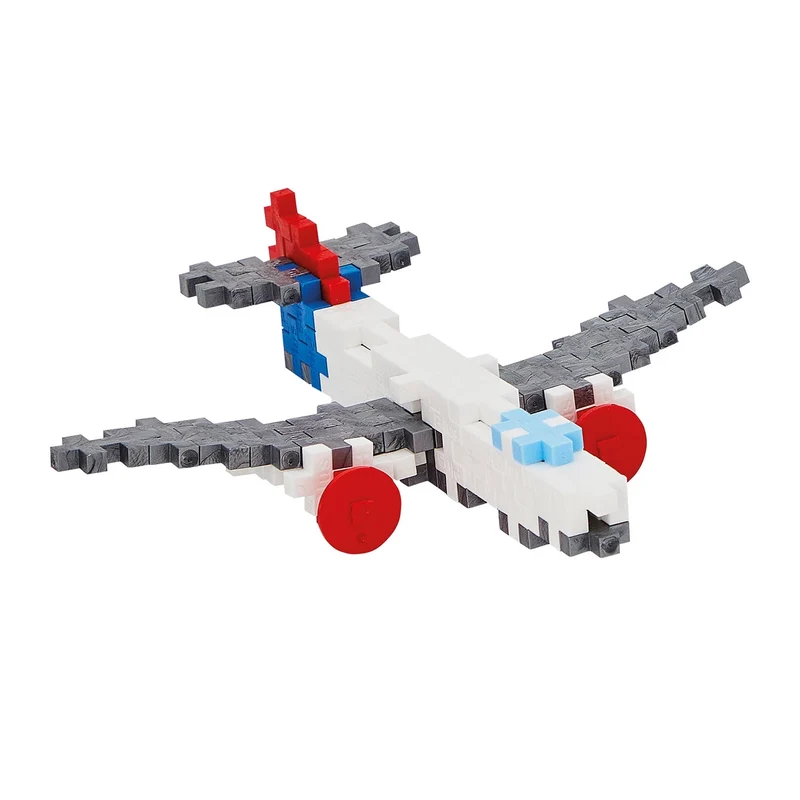 Plus-Plus 100 Kreativ Bausteine Flugzeug