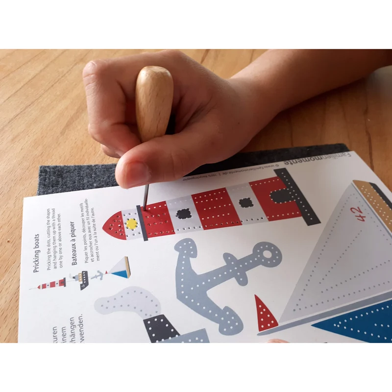 Prickeln für Kinder - Prickelset Meer