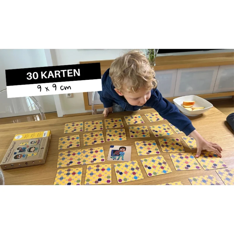 Emotionen-Memospiel (3-7 Jahre)