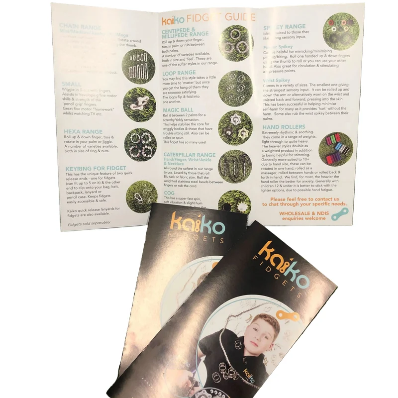 Kaiko Fidget Resource Guide Pamphlet