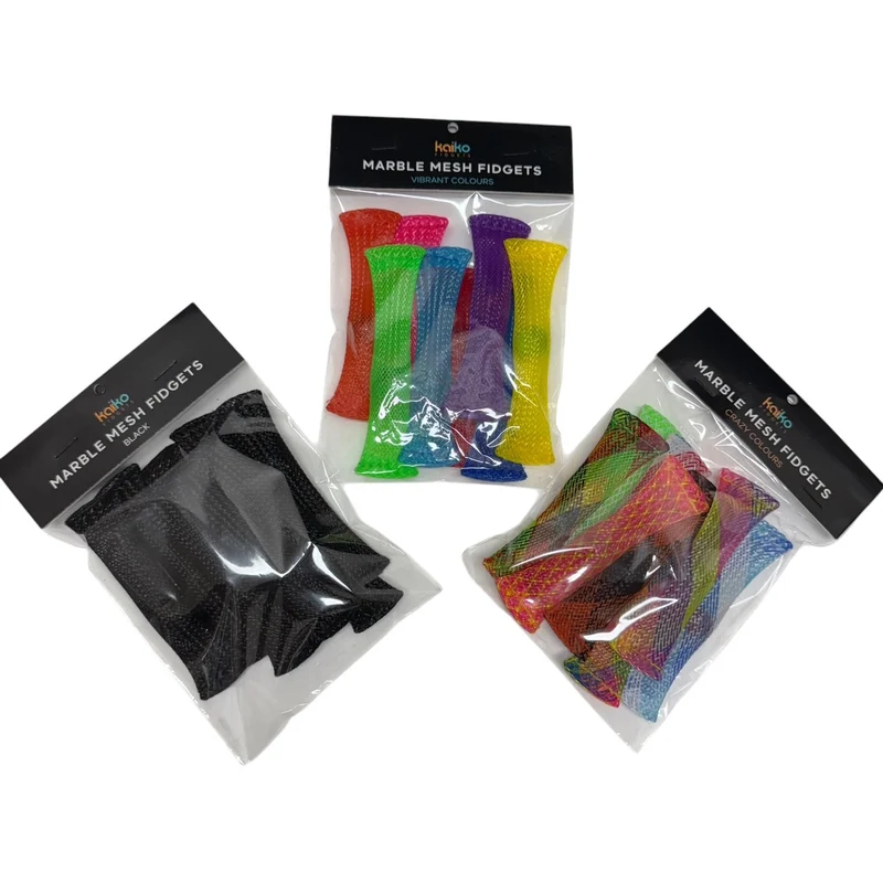 Marble Mesh Fidgets - Pack of 8