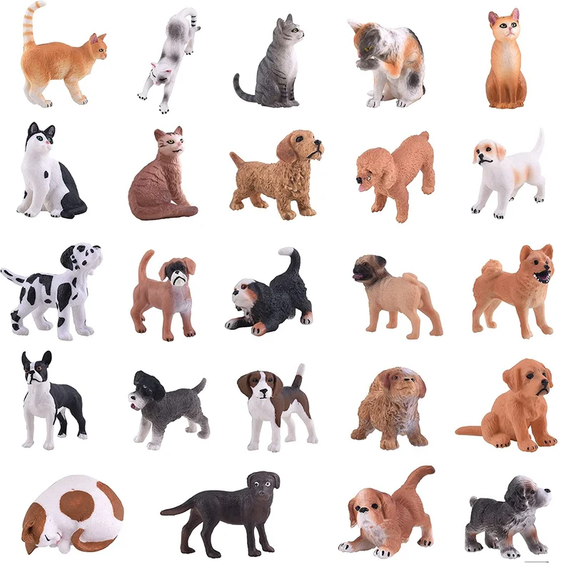 Advent Calendar Dog and Cat Action Playset