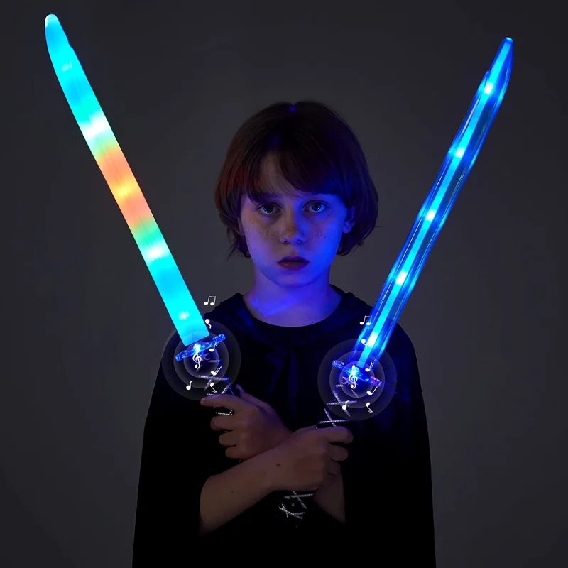 JOYIN - Ninja Led Pretend Play Swords, 2 Pcs