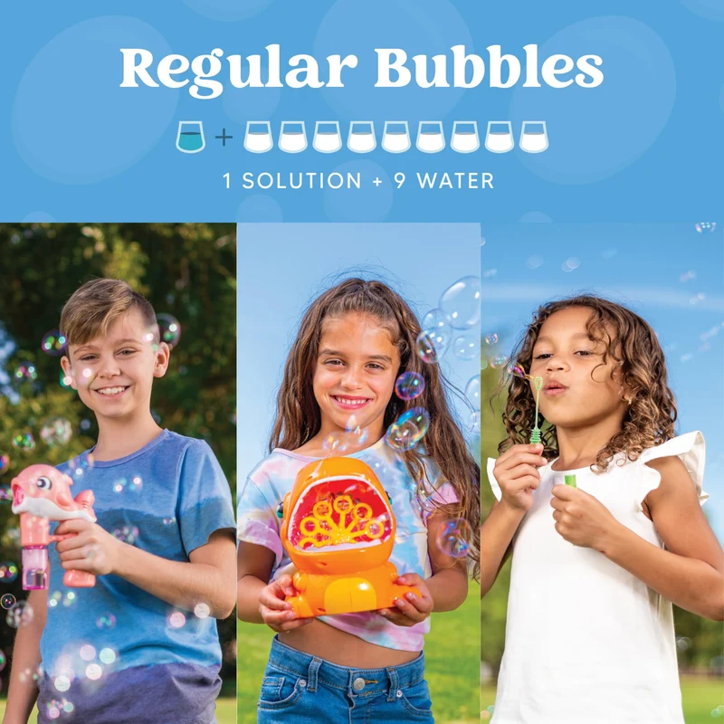 Bubble Solution Refill (0.95L), 2 Packs