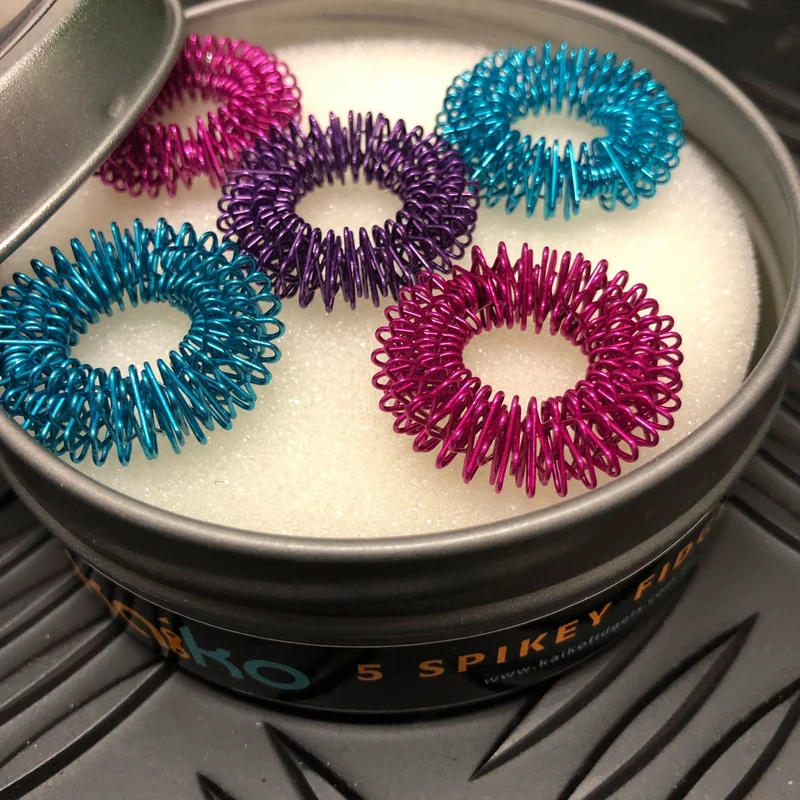 Set of 5 Finger Spikeys