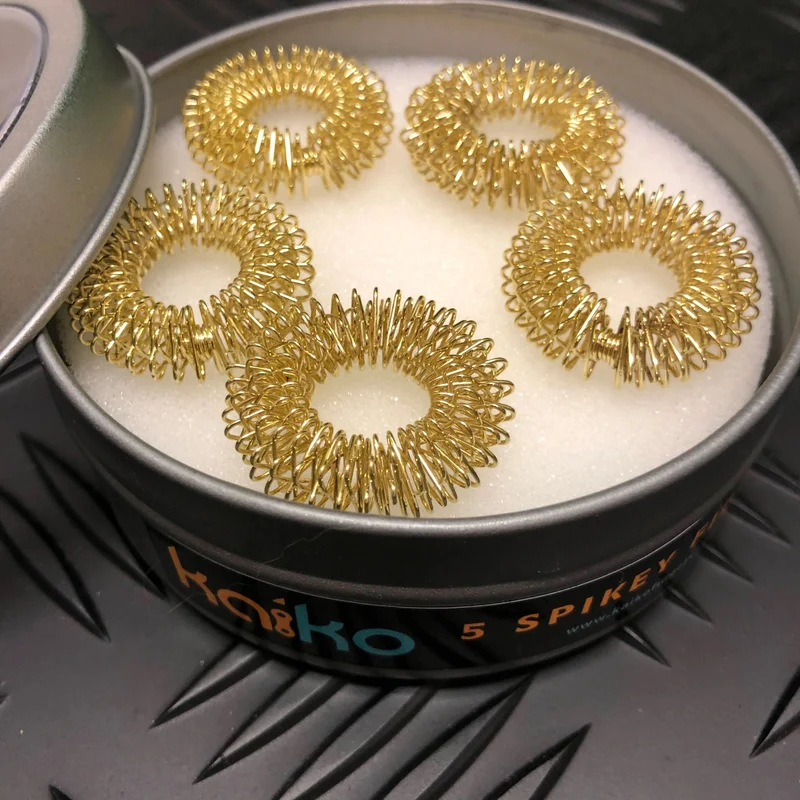 Set of 5 Finger Spikeys