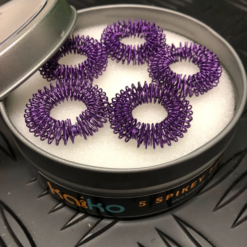 Set of 5 Finger Spikeys