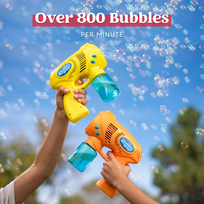Colored Bubble Blaster, 2 Guns