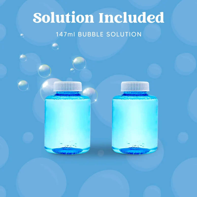 Colored Bubble Blaster, 2 Guns