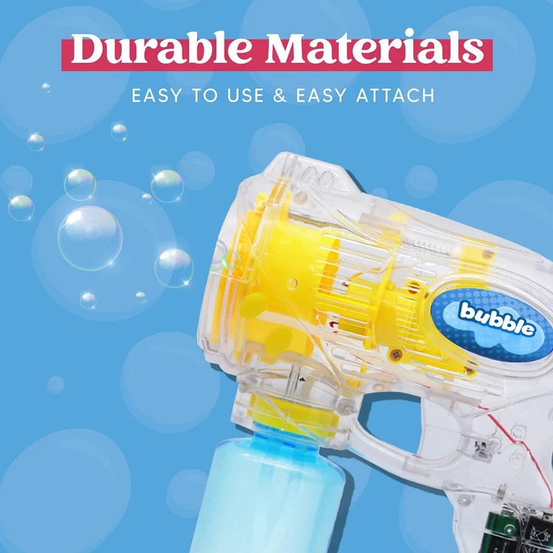 Bubble Guns 3 Colors With 5 Built-in wands