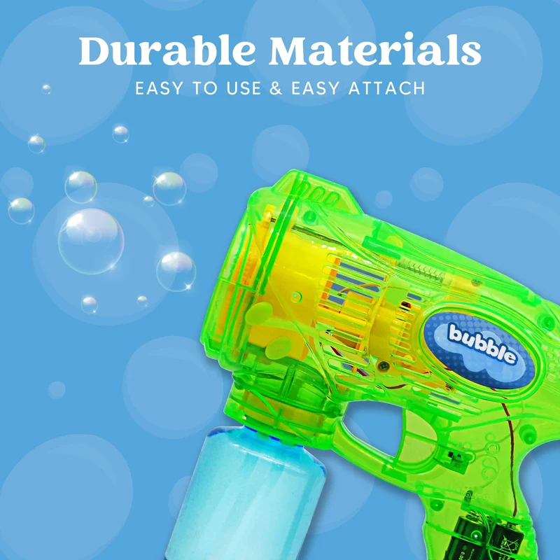 2 pieces Bubble Guns Green Blue