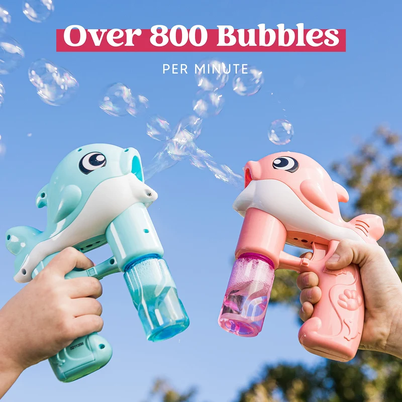 2 Pcs Bubble Machine, Whale