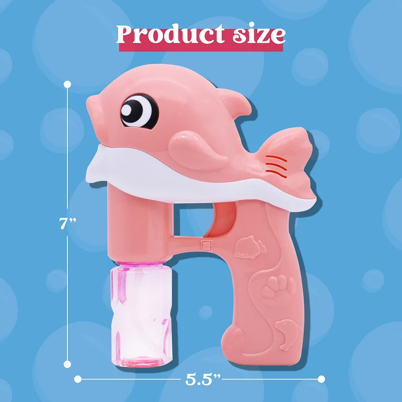 2 Pcs Bubble Machine, Whale